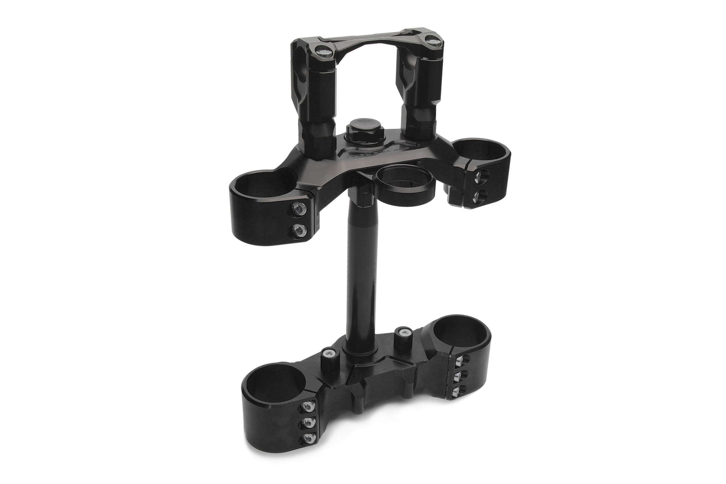 Gabelbrückensatz, gefräst, für 48 mm WP Gabeln, Yamaha Tenere 700
