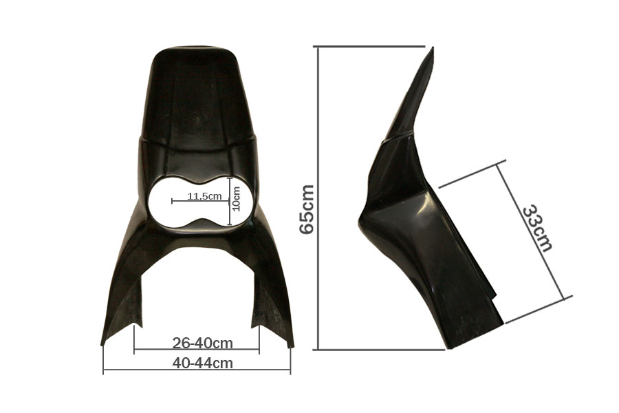 OTR Universal Rally front fairing