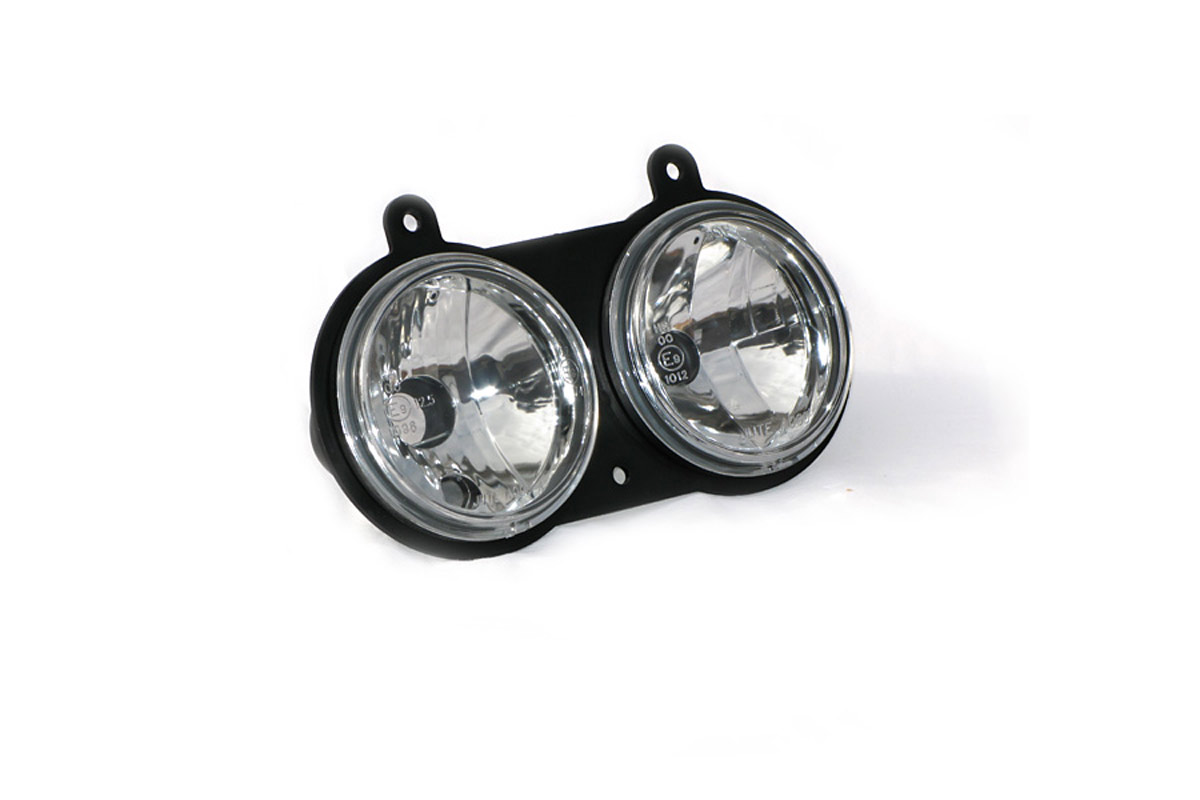 Double headlight 'Rallye Style' 35/35 watts