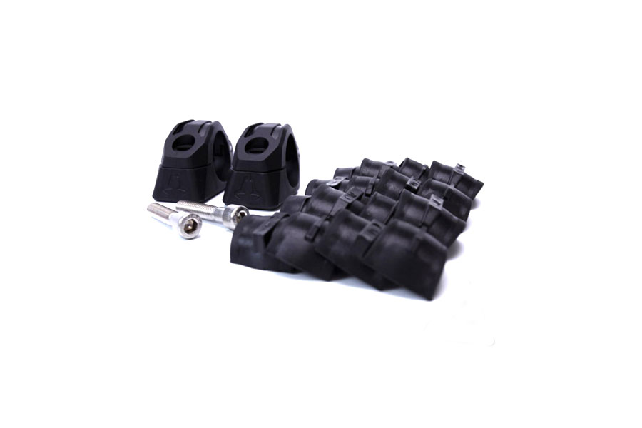 SW-Motech Crash bar clamps for lights