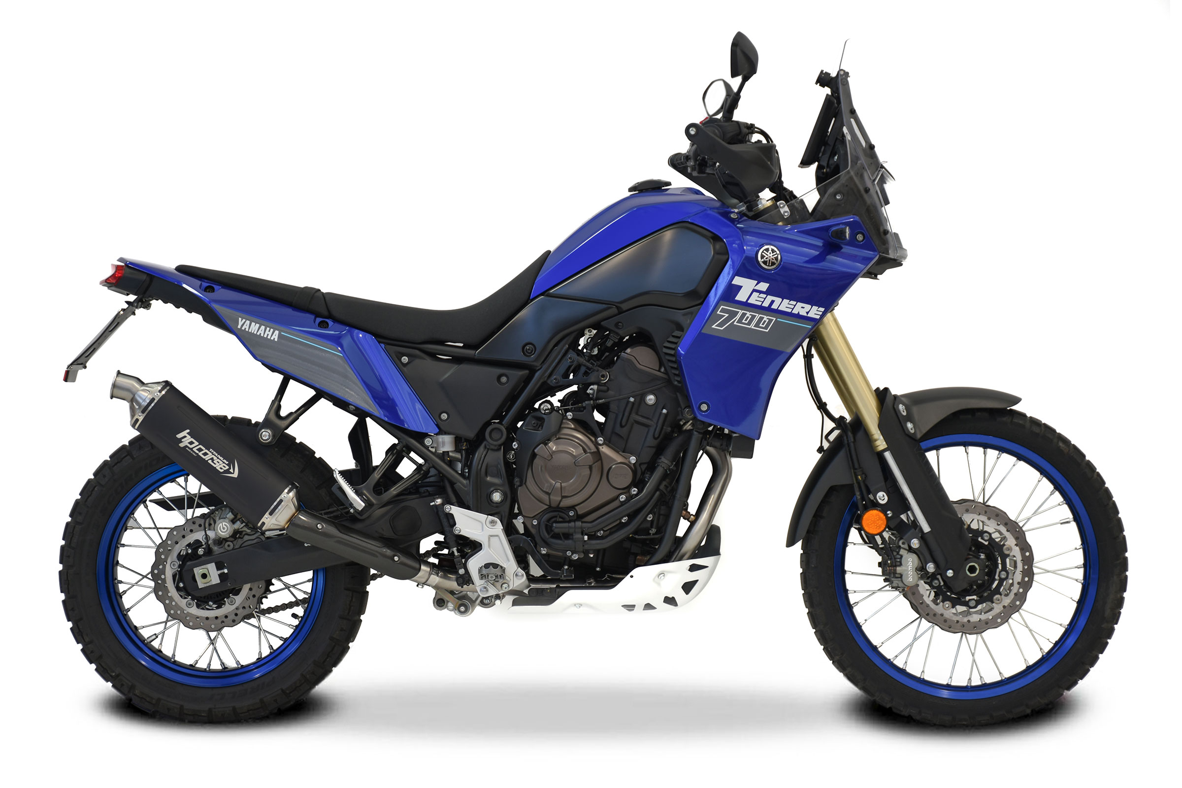 HP Corse Schalldämpfer SP-2 Titan Short Low schwarz Yamaha Tenere 700