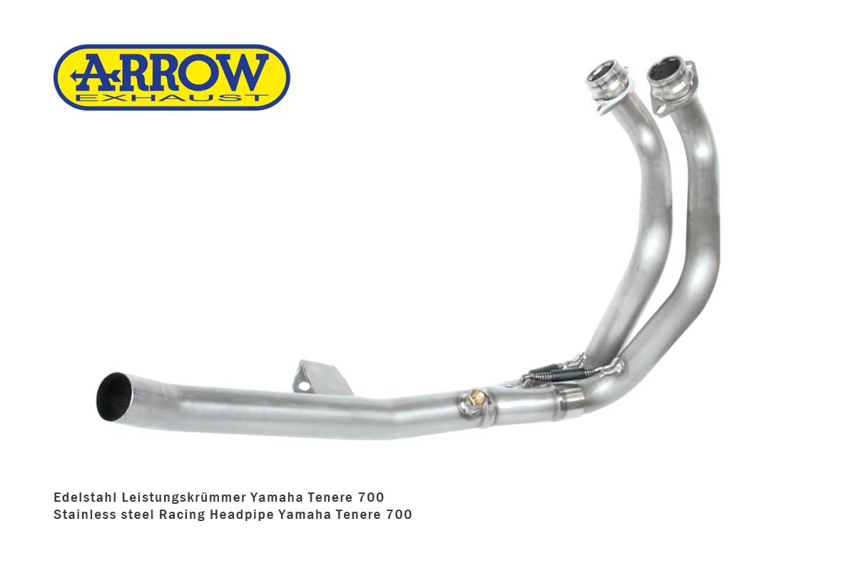 Arrow racing head pipe Yamaha Tenere 700
