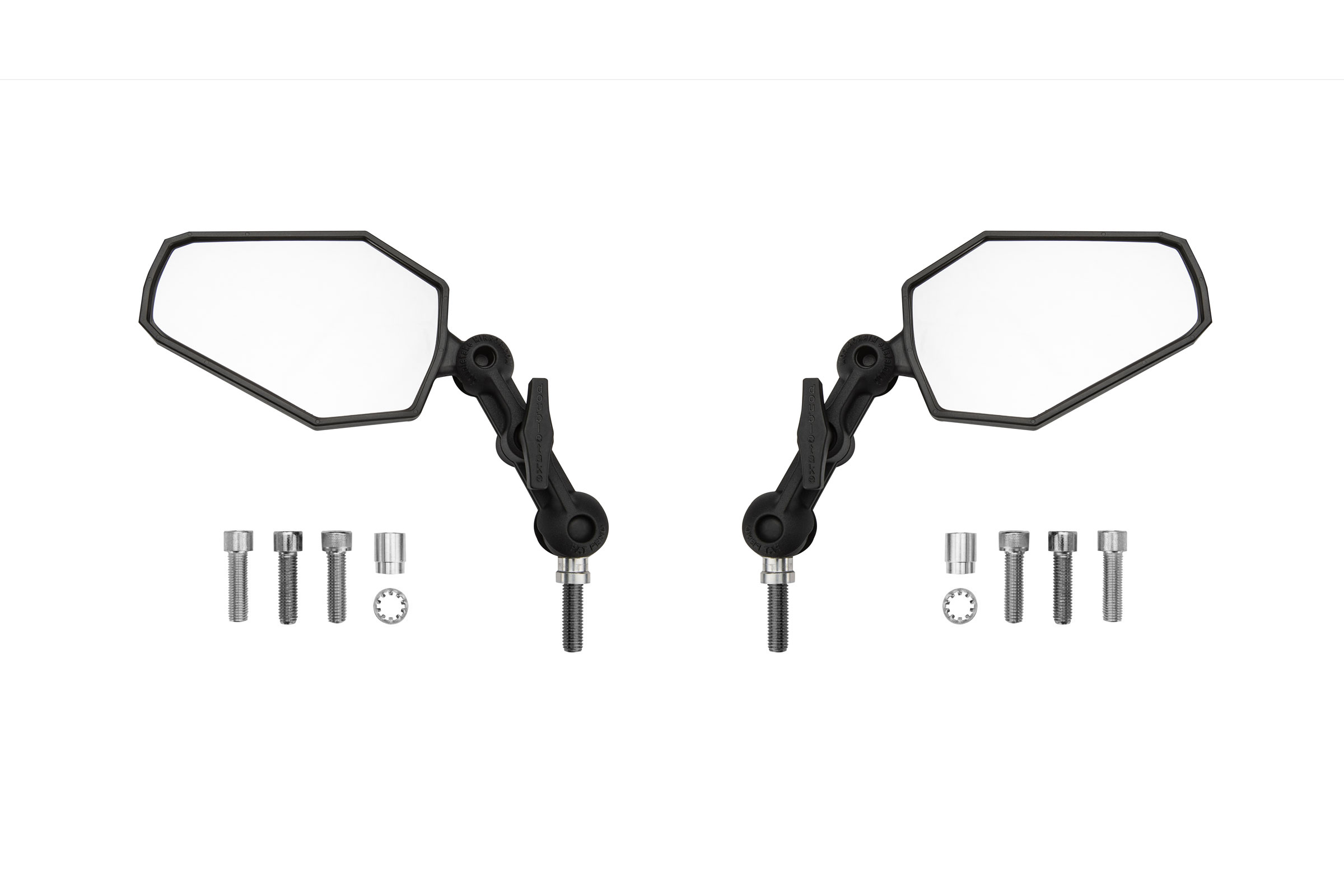 Mirror DoubleTake Adventure 2.0 Mirror Set 3.5" (90 mm), for left and right side, M10 thread