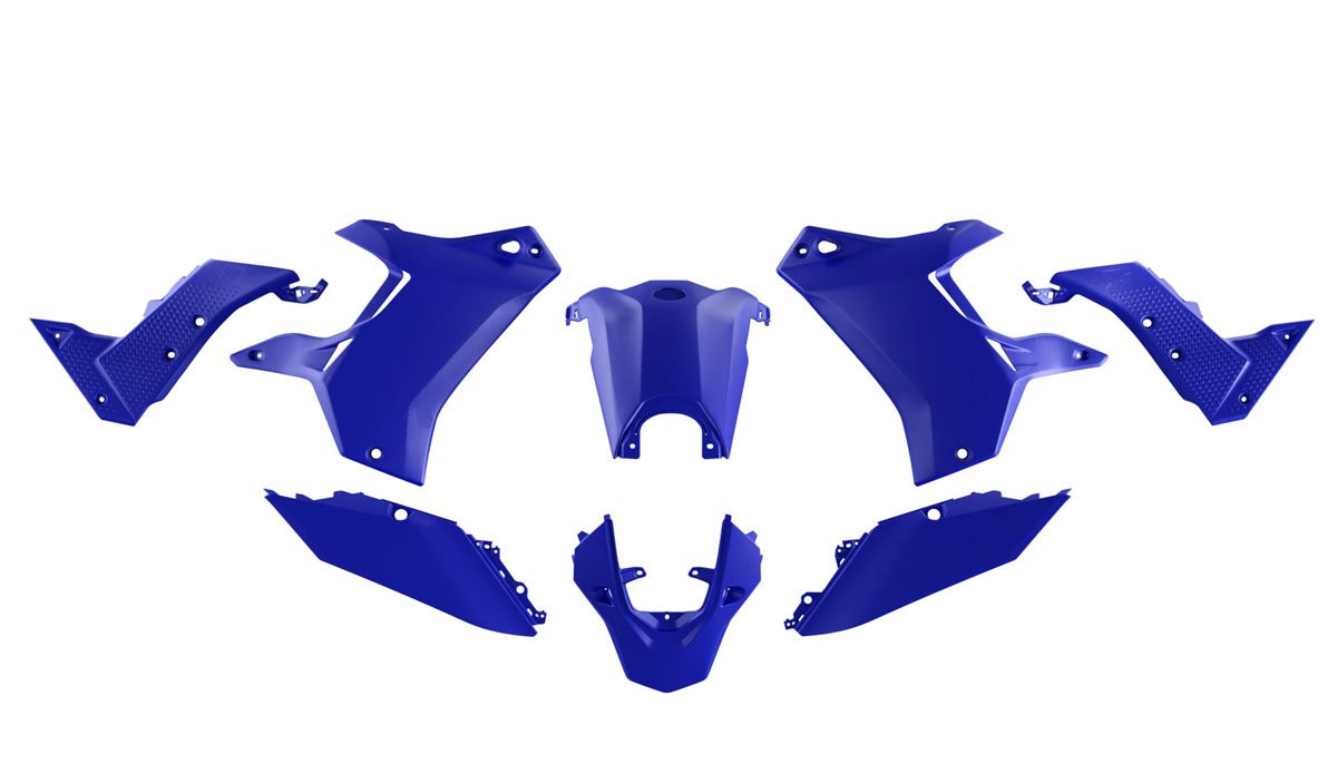Rtech Yamaha Tenere 700 Revolution Plastik Kit 19-24 | blau