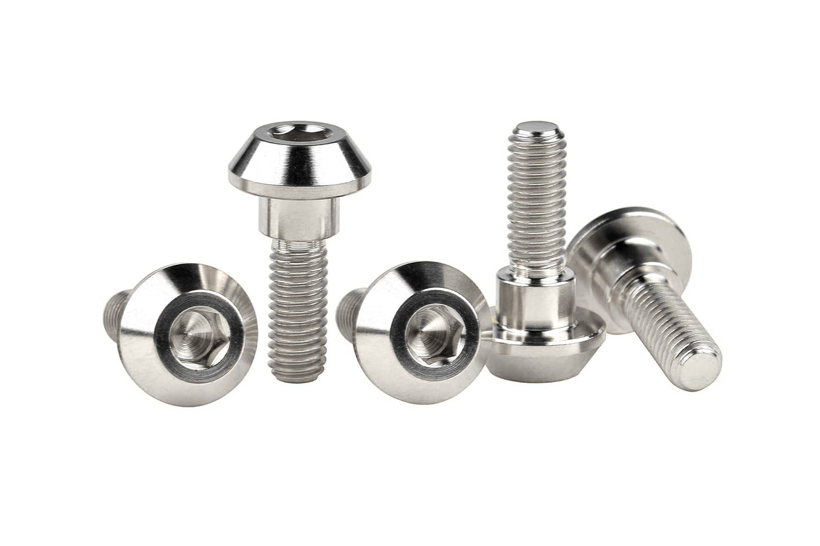Bolt front brake disc set (5 pcs), stainless steel or titanium, Yamaha Tenere 700 Bolt front brake disc set (5 pcs), stainless steel or titanium, Yamaha Tenere 700