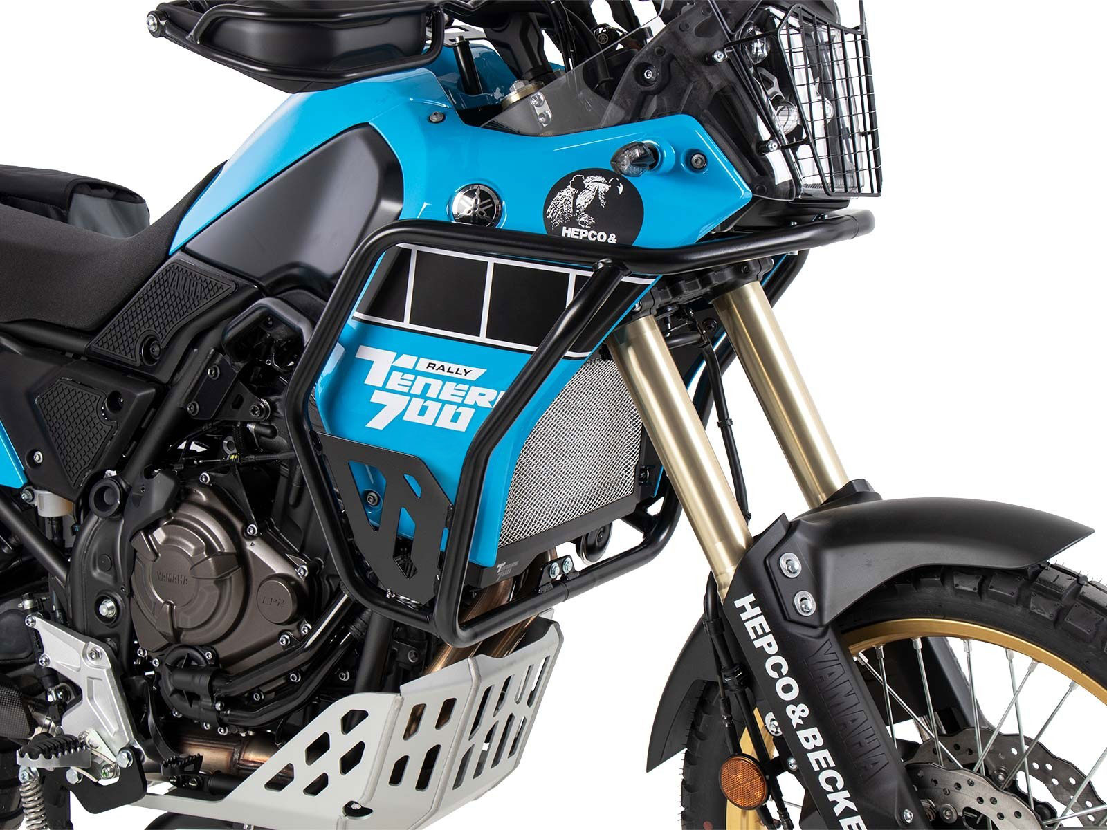 Hepco-Becker Tankschutzbügel RALLY Yamaha Tenere 700, schwarz