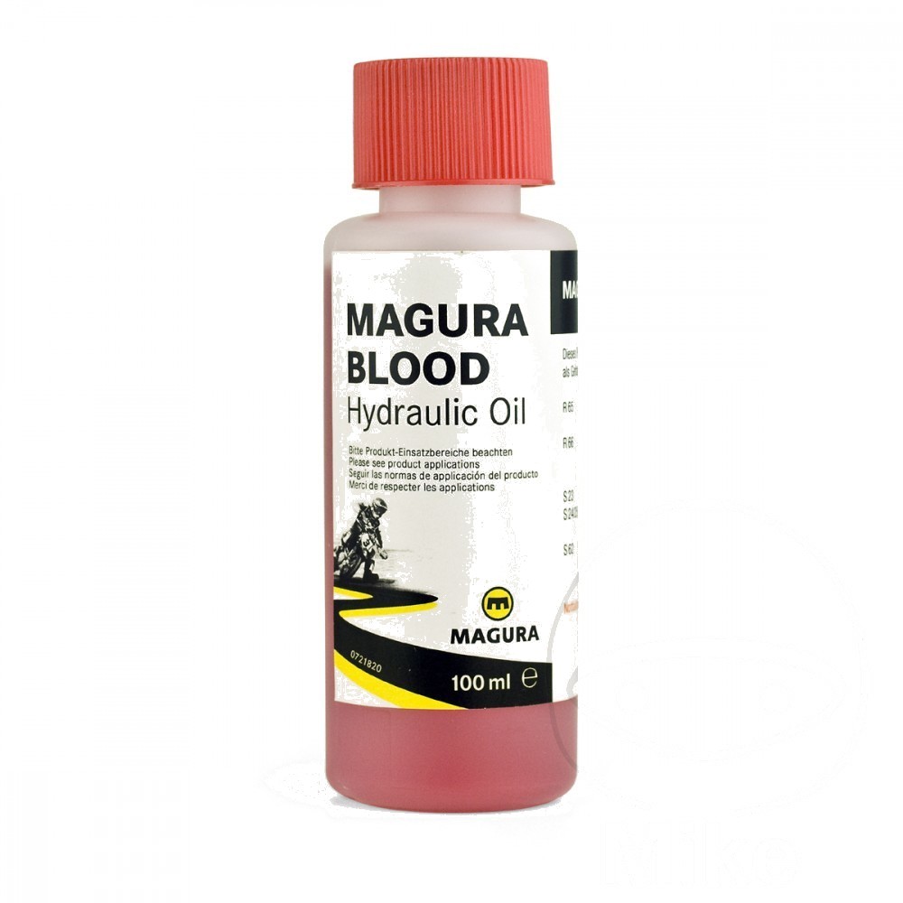 Magura-Blood hydraulic oil for hydraulic clutch, based on mineral oil, 100ml bottle