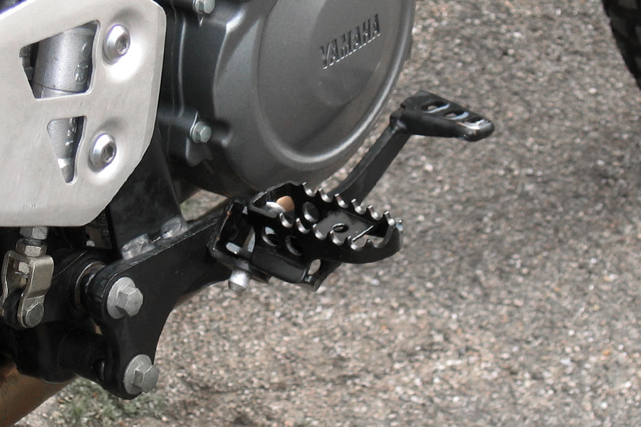 OTR steel foot pegs Yamaha XT-660R/X