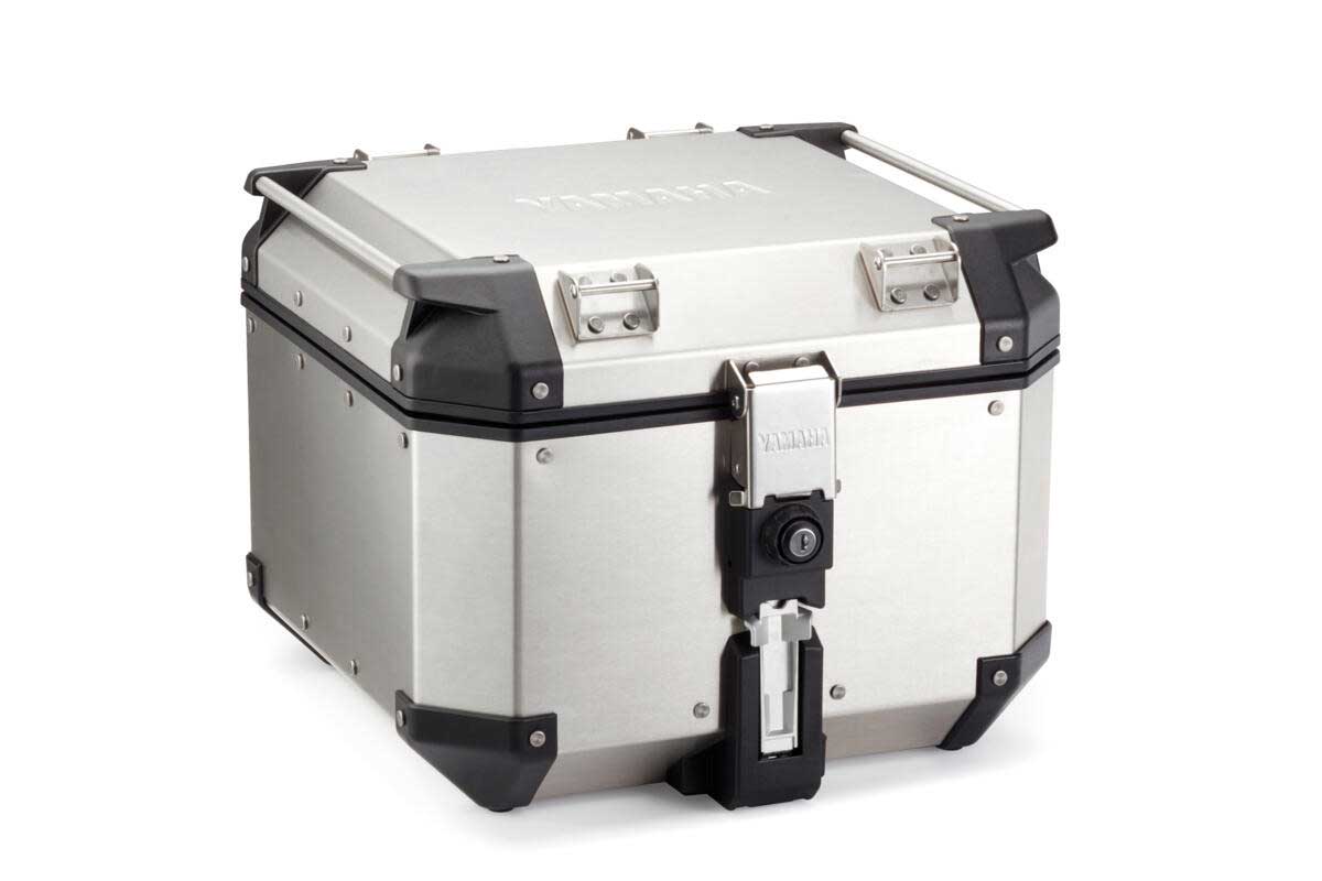Aluminium Topcase Yamaha Tenere 700, silver