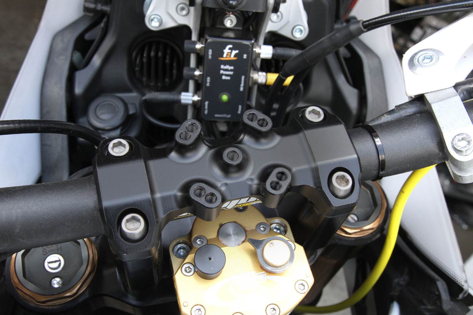 Lenkerverstrebung für GPS / Navigation Montage, Yamaha Tenere 700