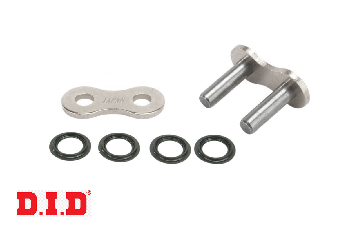 DID Chain link 525 ZVMX solid-rivet link, silver (S&S)