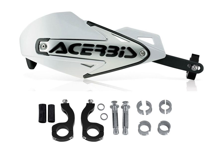 Acerbis Multiplo E handguards incl. mounting kit Yamaha XT-660Z, white