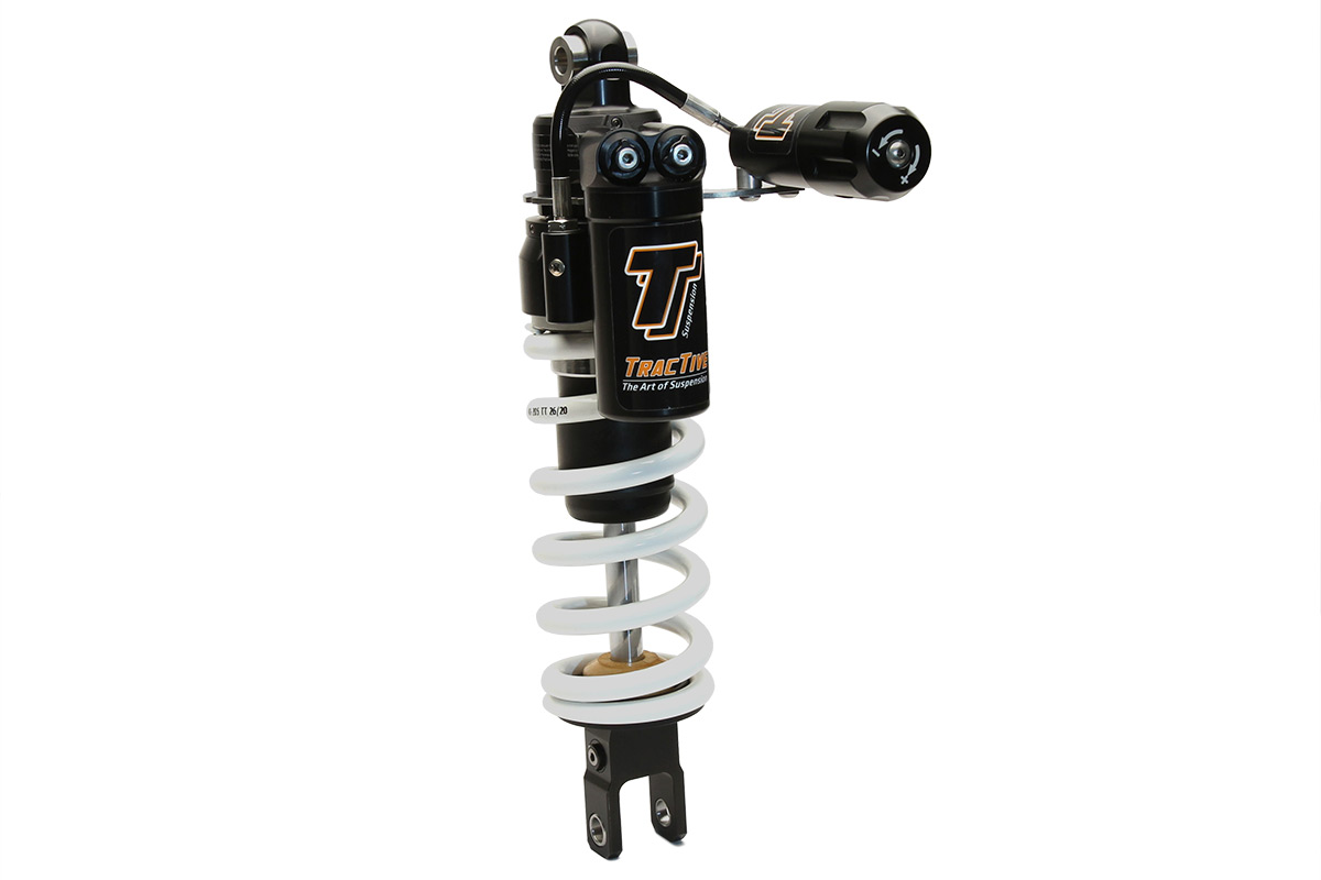 Tractive Suspension Federbein X-TREME-PA +25mm Sitzhöhe Yamaha Tenere 700, schwarz