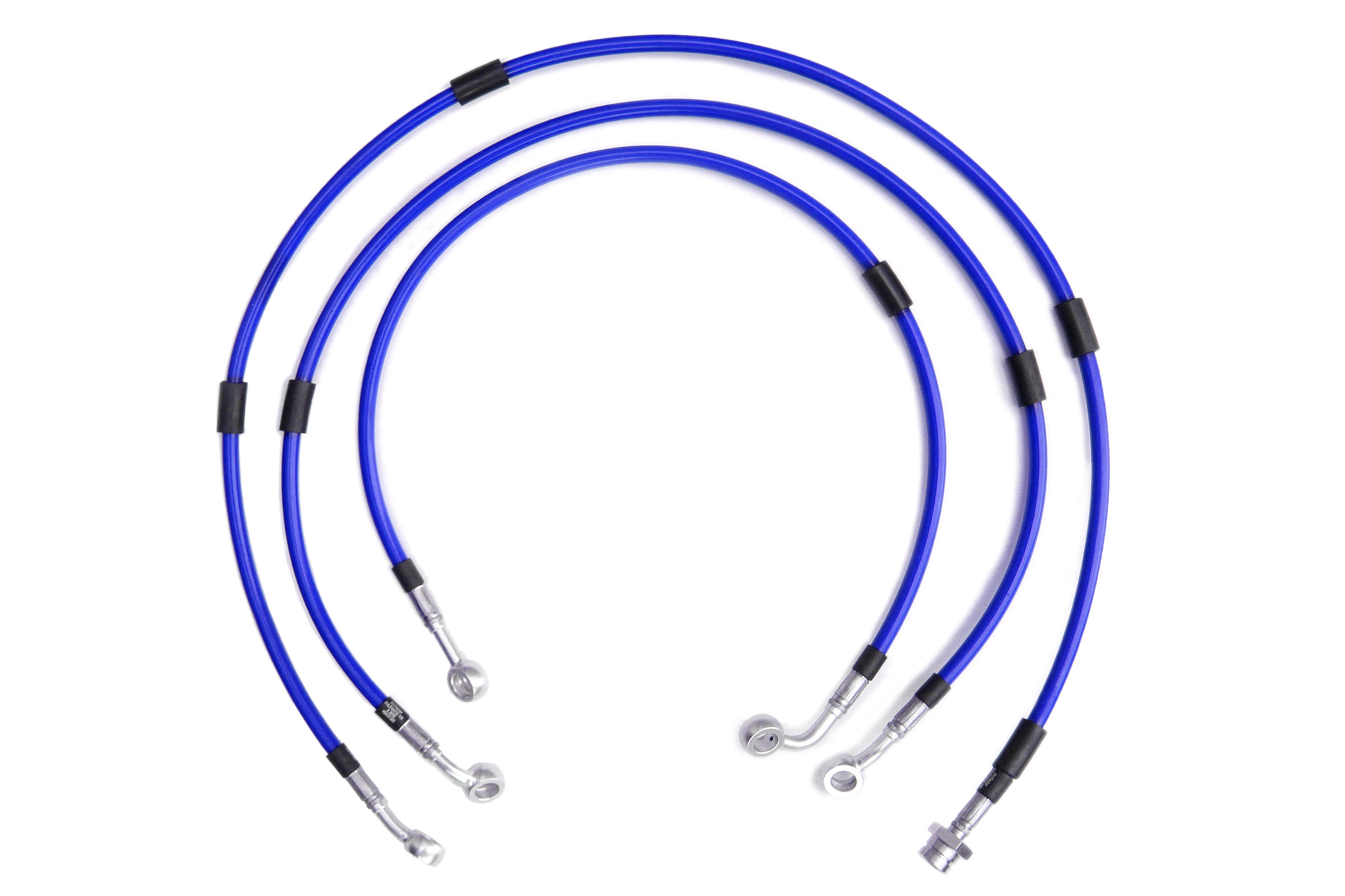 Steel braided brake line, front, Yamaha Tenere 700