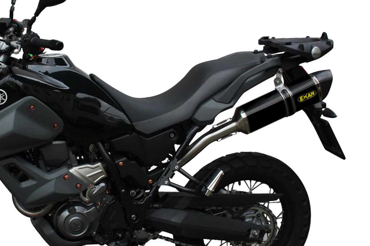 EXAN 2in1 Schalldämpfer, X-Black Yamaha XT-660Z Tenere
