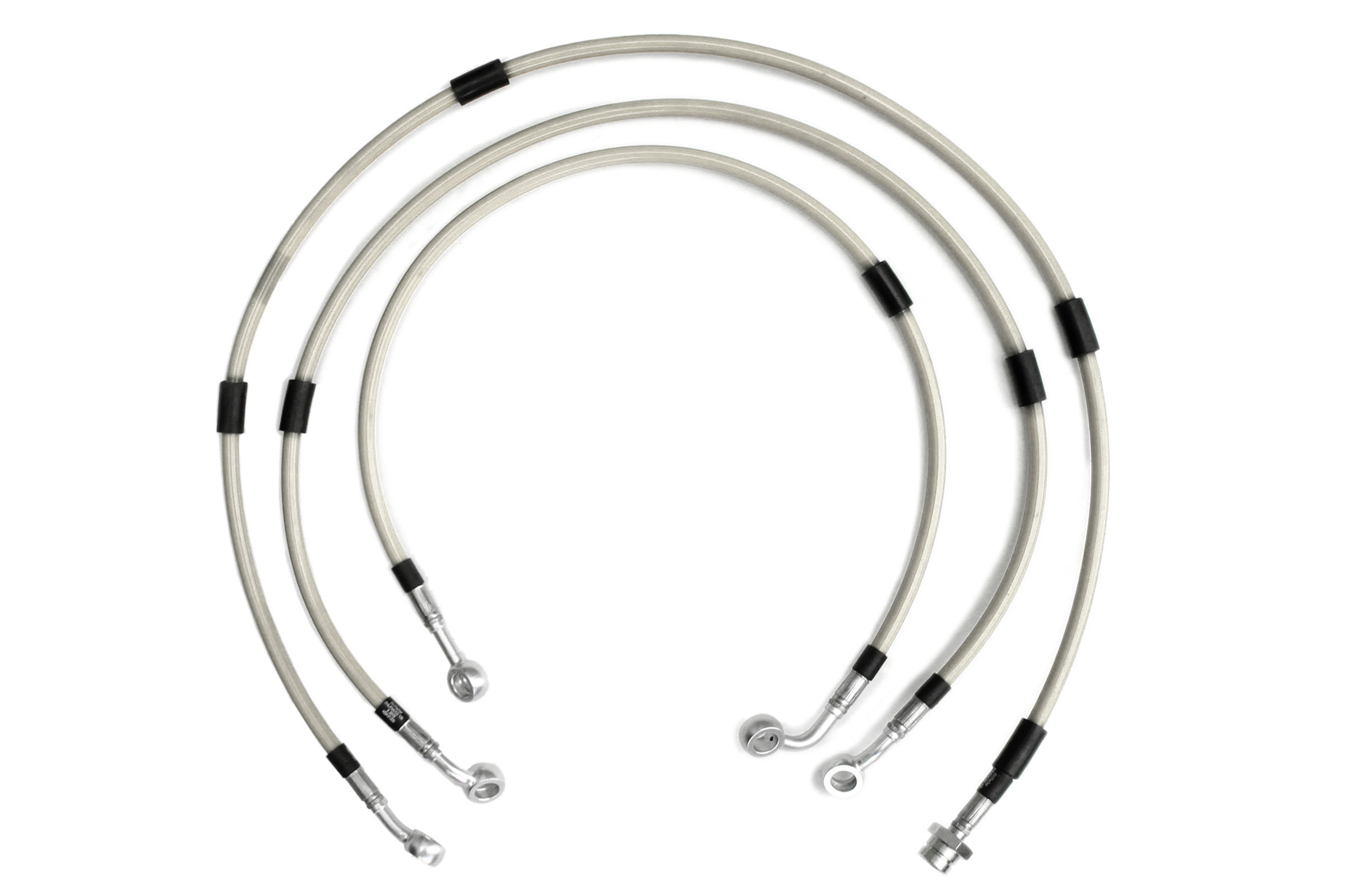 Steel braided brake line, front, Yamaha Tenere 700 World Raid / Extreme ...