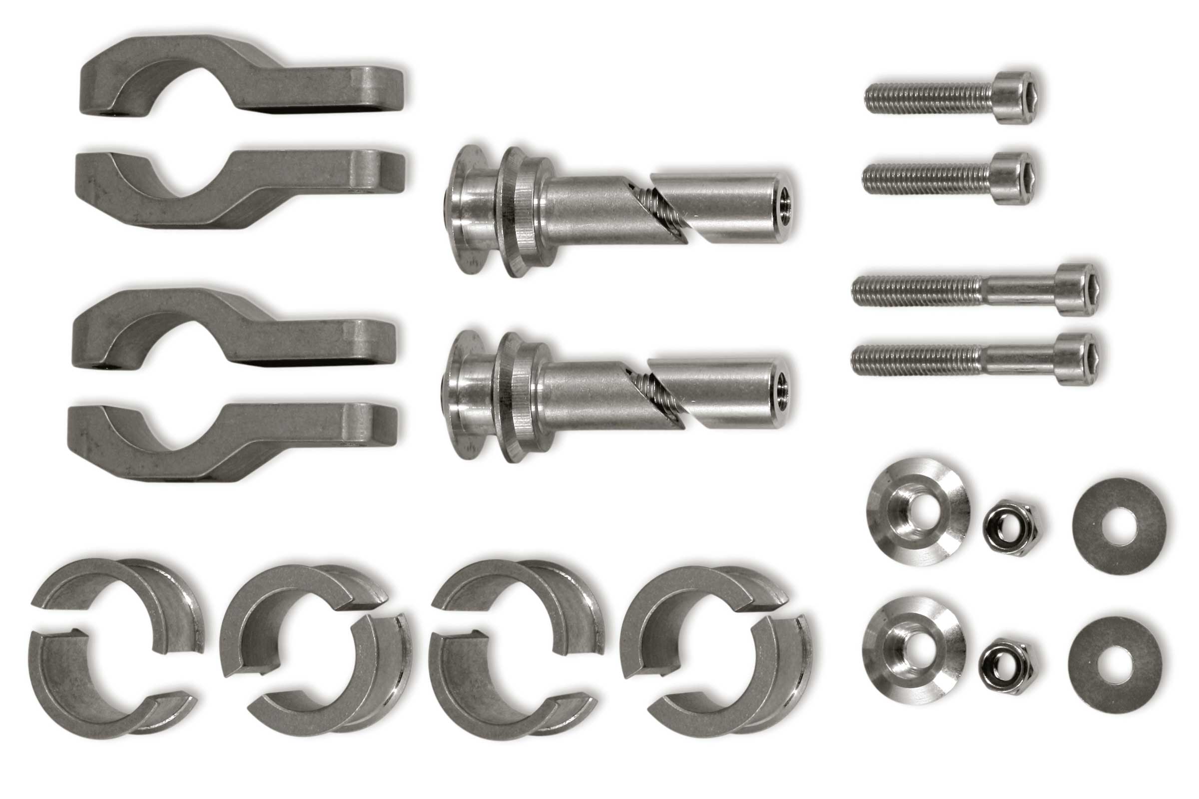Acerbis Aluminium mounting kit Rally Brush / Rally Profile