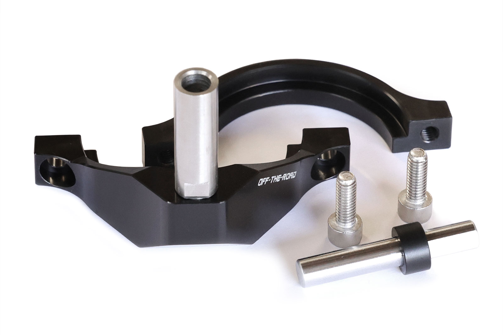 Lenkungsdämpfer Rahmenhalter, gefräst, Yamaha Tenere 700