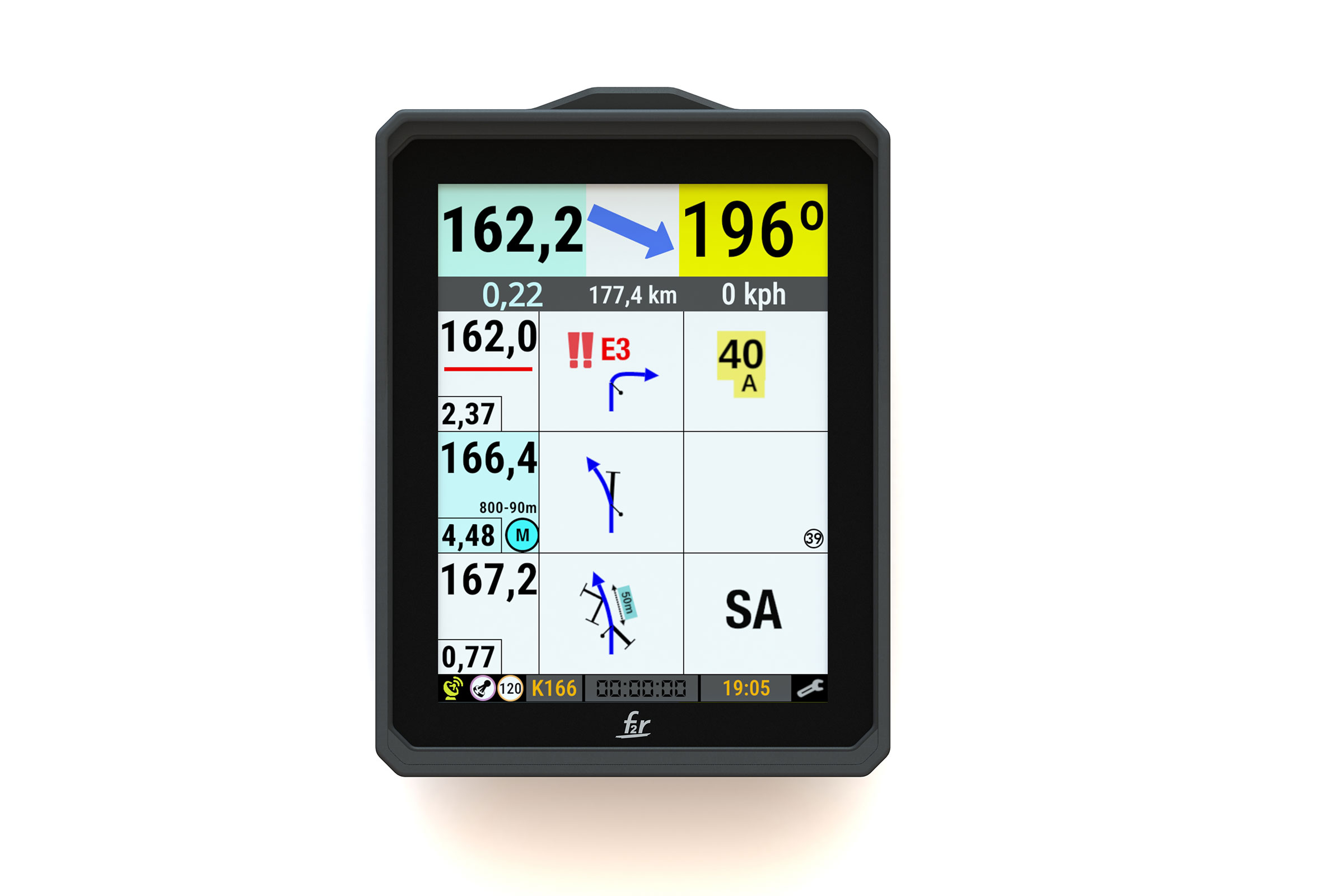 F2R Y1000 Gamma Device (Diales Roadbook / Tripmaster)