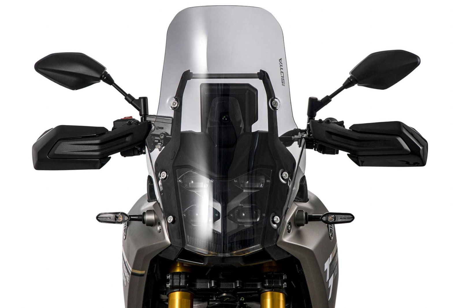 Verkleidungsscheibe Rally mit Scheinwerferschutz Yamaha Tenere 700 ab 2025