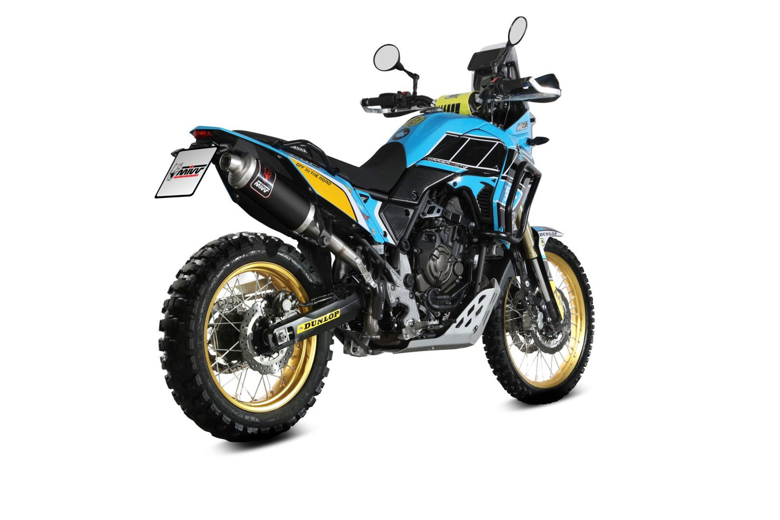 MIVV DAKAR Exhaust black Yamaha Tenere 700 MIV-T700-H-SW