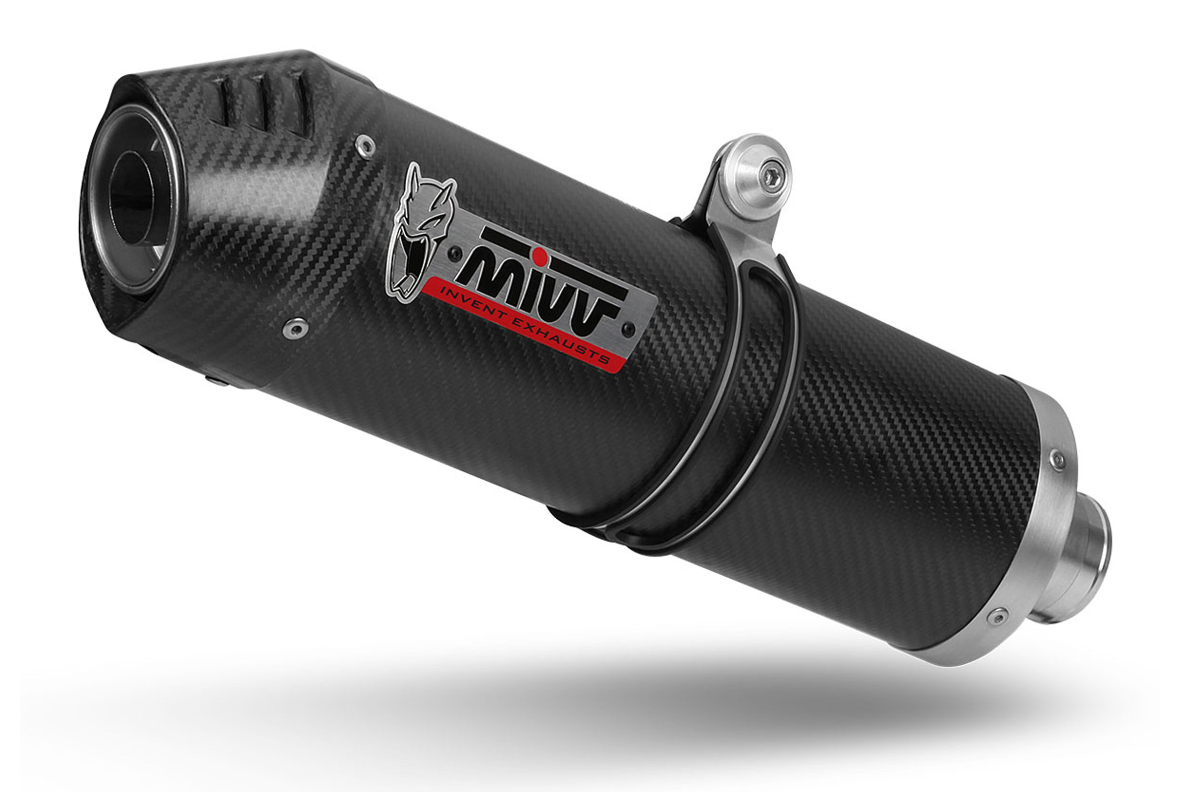 MIVV Silencers Yamaha XT-660R - XT660X, Carbon oval