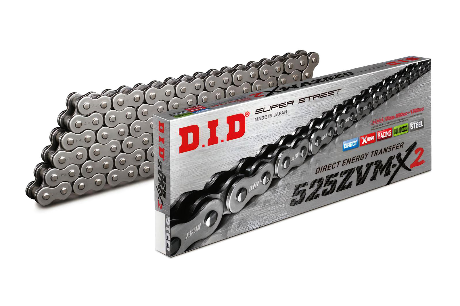 DID 525 ZVM-X2 Chain, steel colour