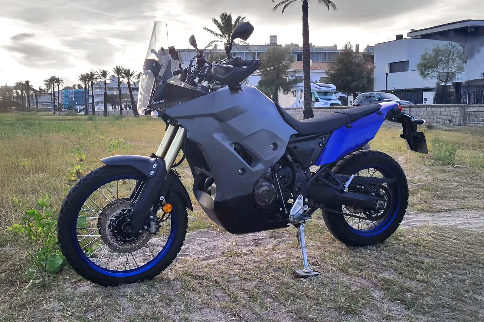 Tank Kit 27 Liter inkl. Motorschutz Yamaha Tenere 700, grau | TK-JVO ...