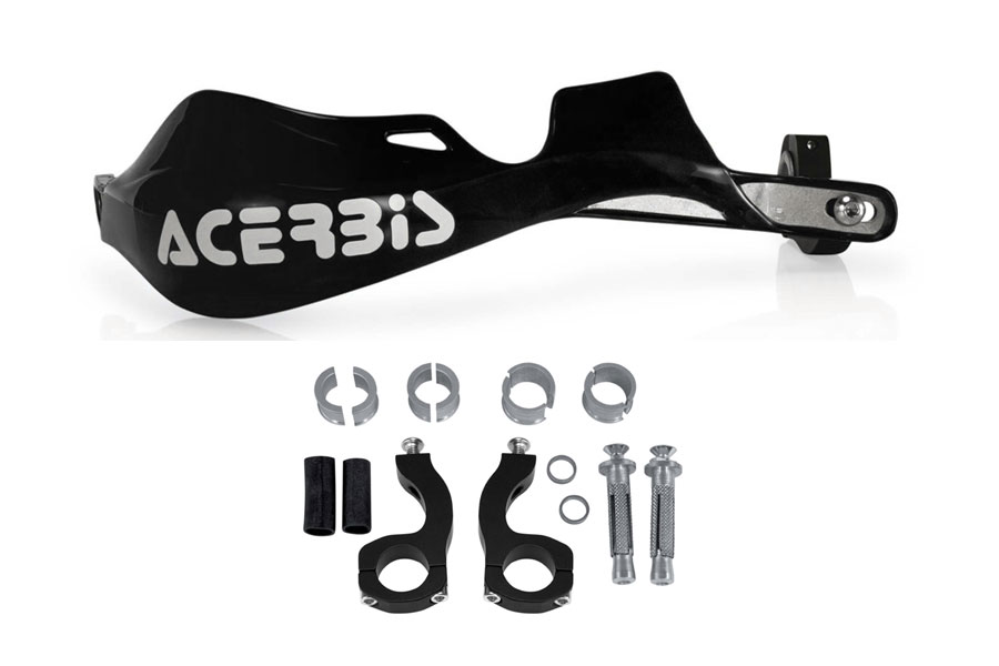 Acerbis Handprotektoren Rally Pro X-Strong inkl. Anbausatz, schwarz|black Acerbis Handprotektoren Rally Pro X-Strong inkl. Anbausatz, schwarz|black