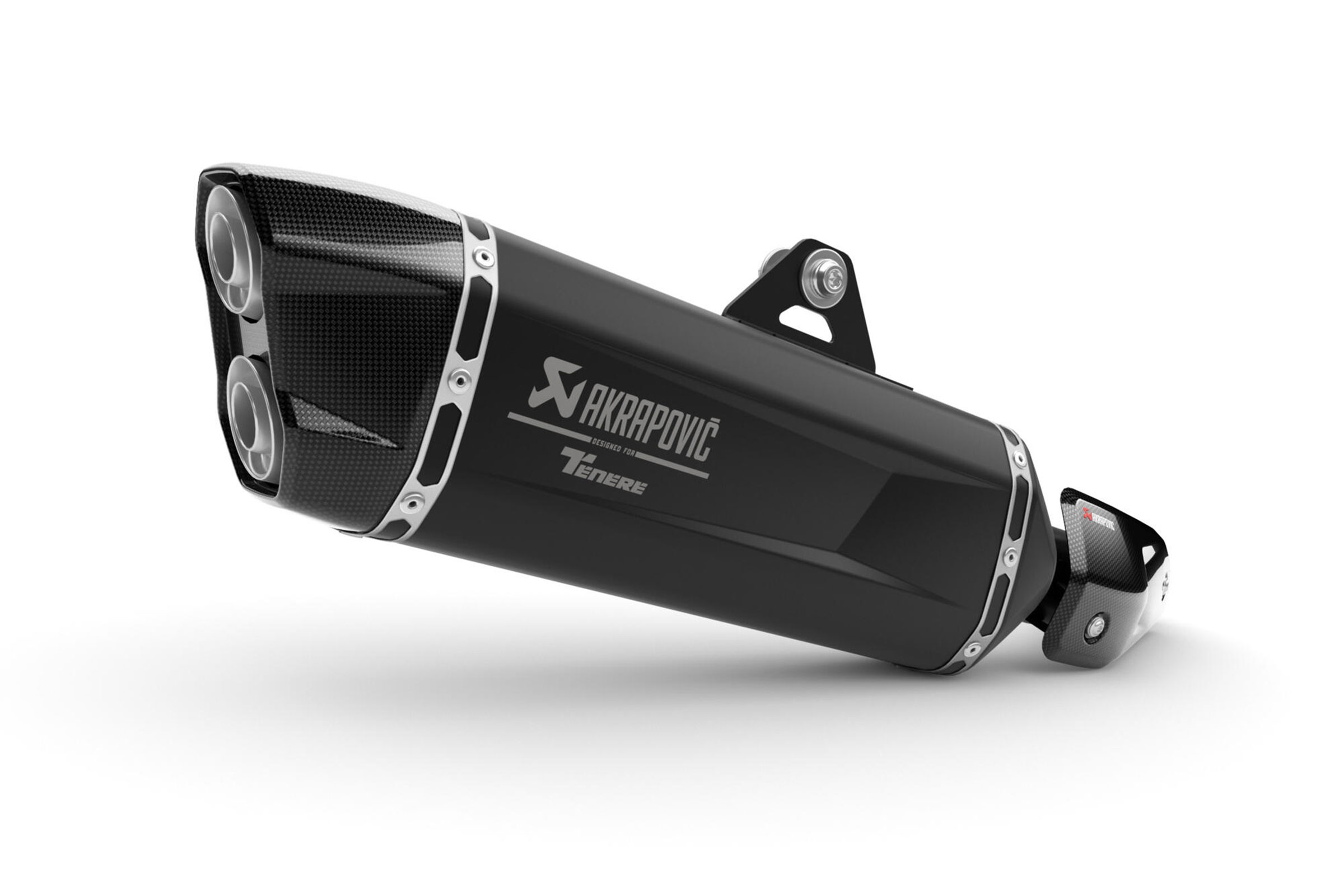 Akrapovic exhaust Yamaha Tenere 700 2025 onwards, black