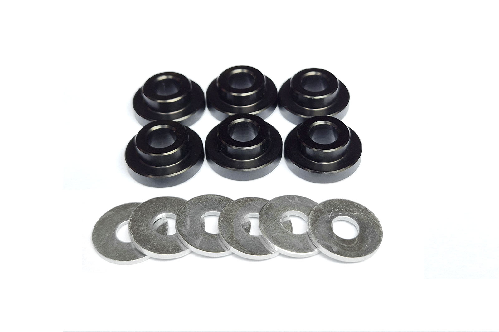Gabelprotektor Montagebuchsen Satz, Aluminium