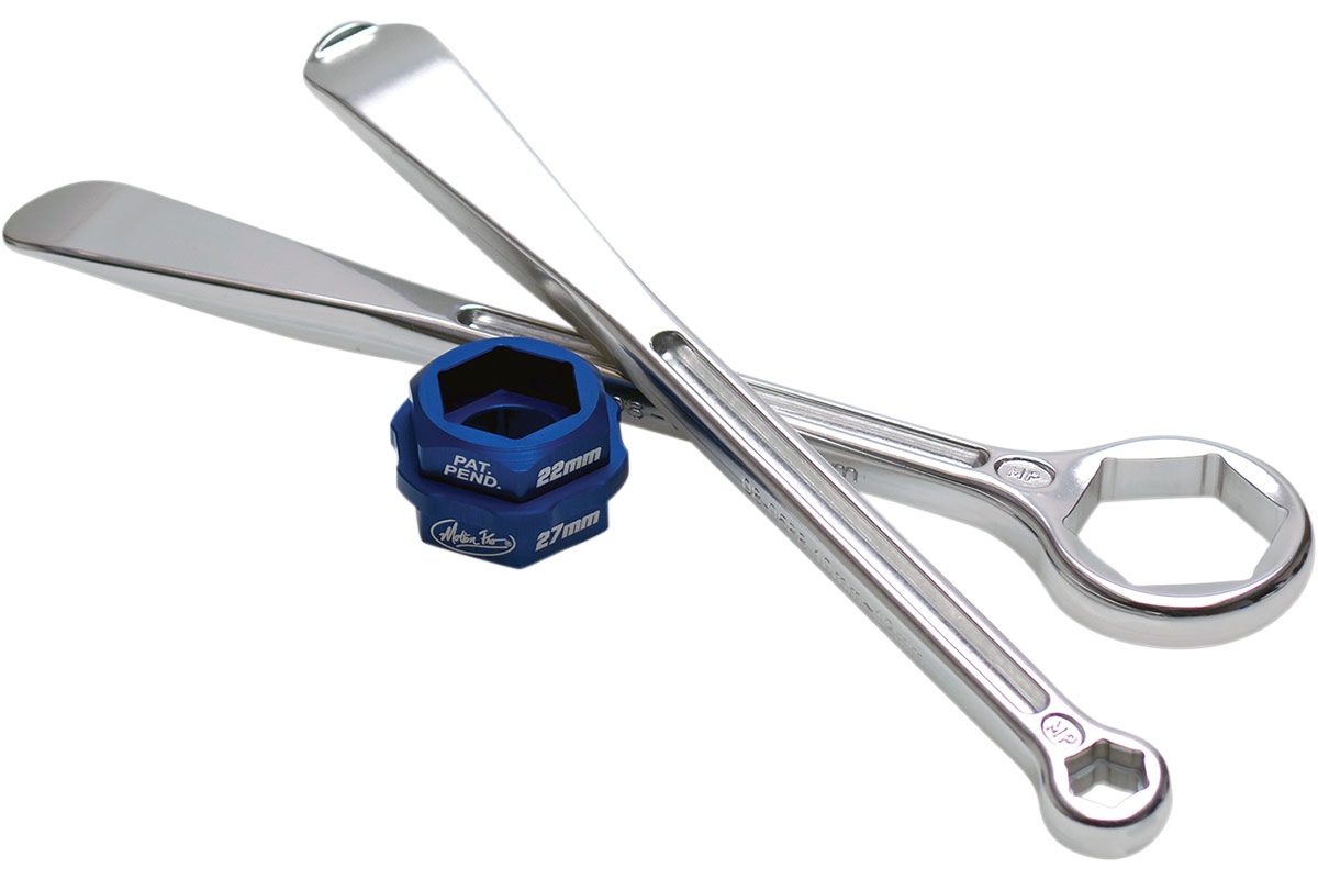 Tire lever 32 mm and 10/12 mm Set incl. Adapter 22/27 mm
