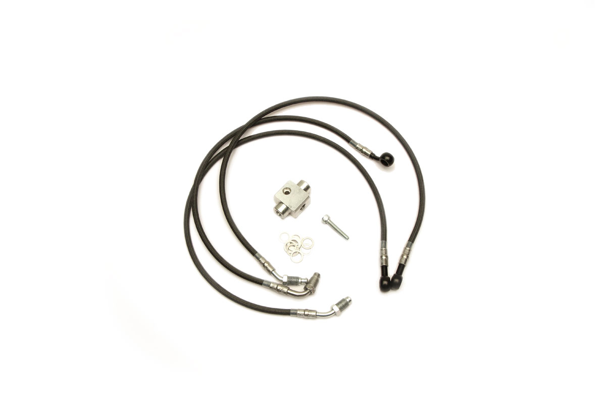 Carbon front brake hose +4 cm Yamaha XT-660Z Tenere