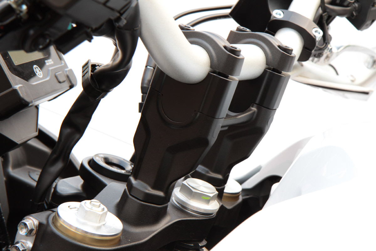 OTR Lenkererhöhungen Yamaha Tenere 700, schwarz eloxiert