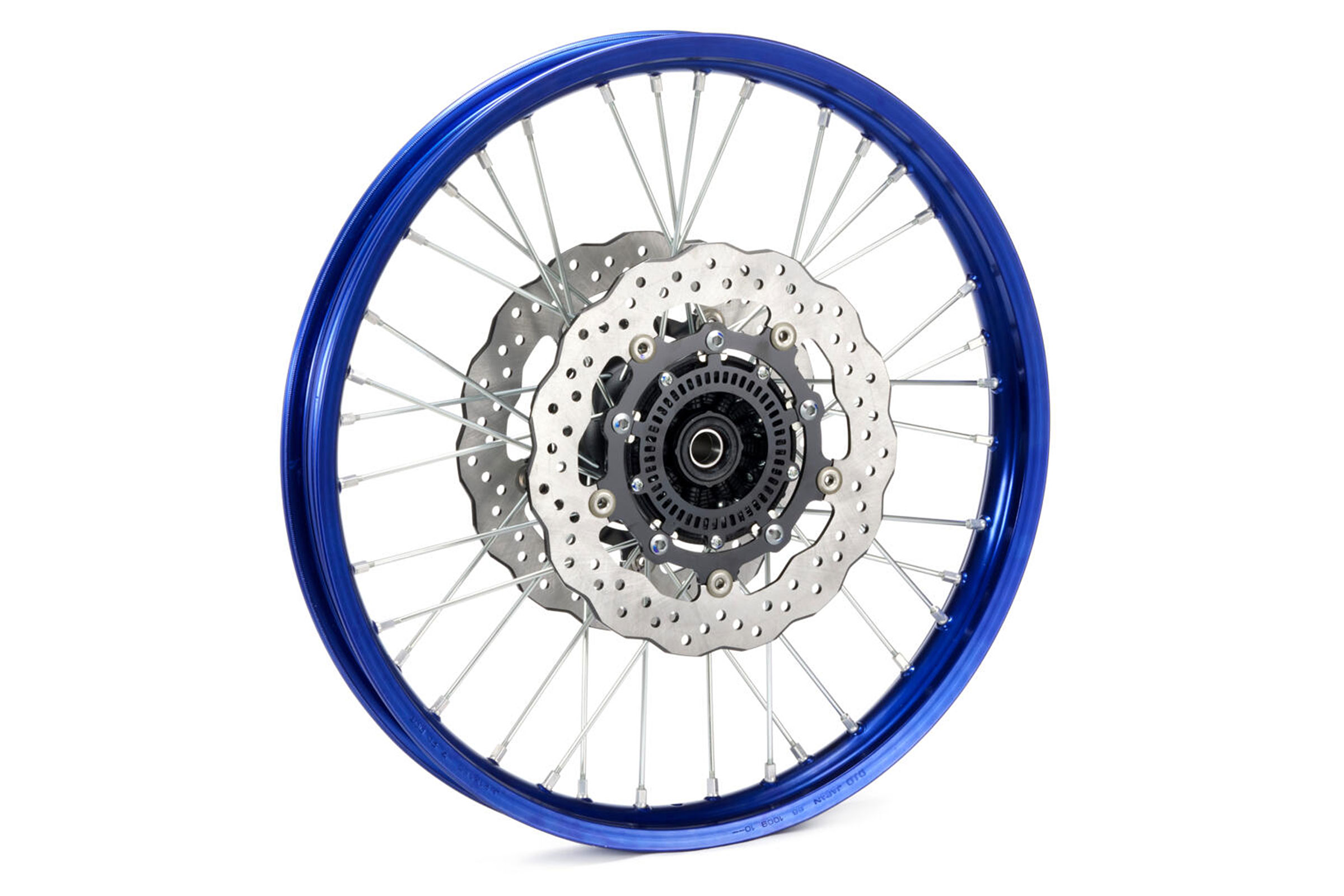 D.I.D Front Wheel with cast aluminium hub Yamaha Tenere 700, blue