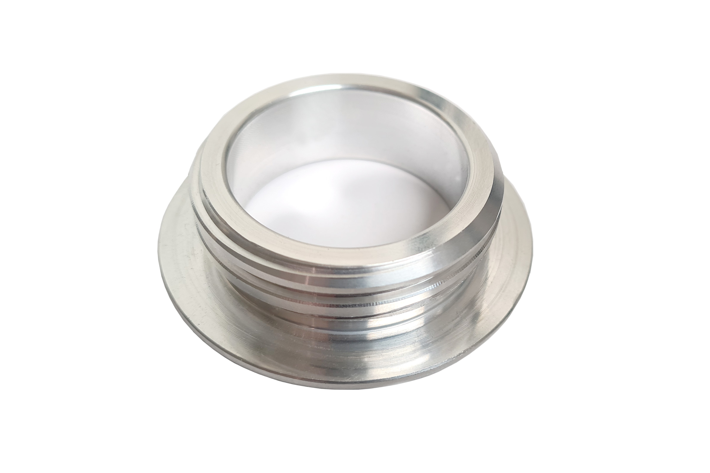 OTR Aluminium tank filler neck, small, weldable, 38 mm
