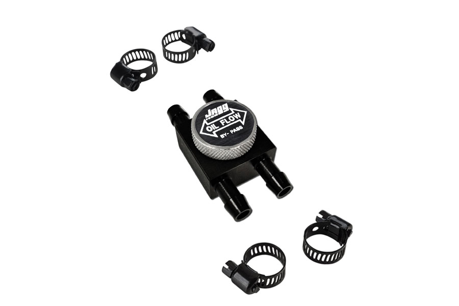 JAGG manuel By-pass valves and oil thermostat 3/8" JAGG manuel By-pass valves and oil thermostat 3/8"
