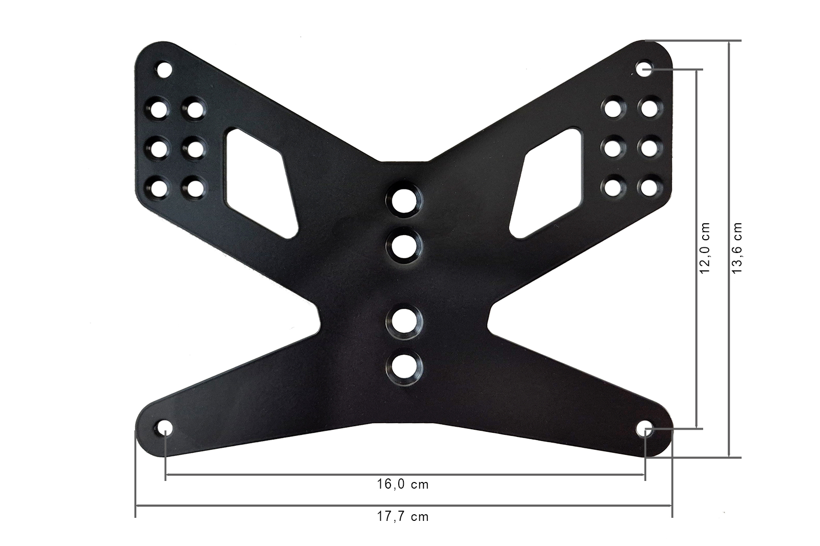 Licence plate holder,  small