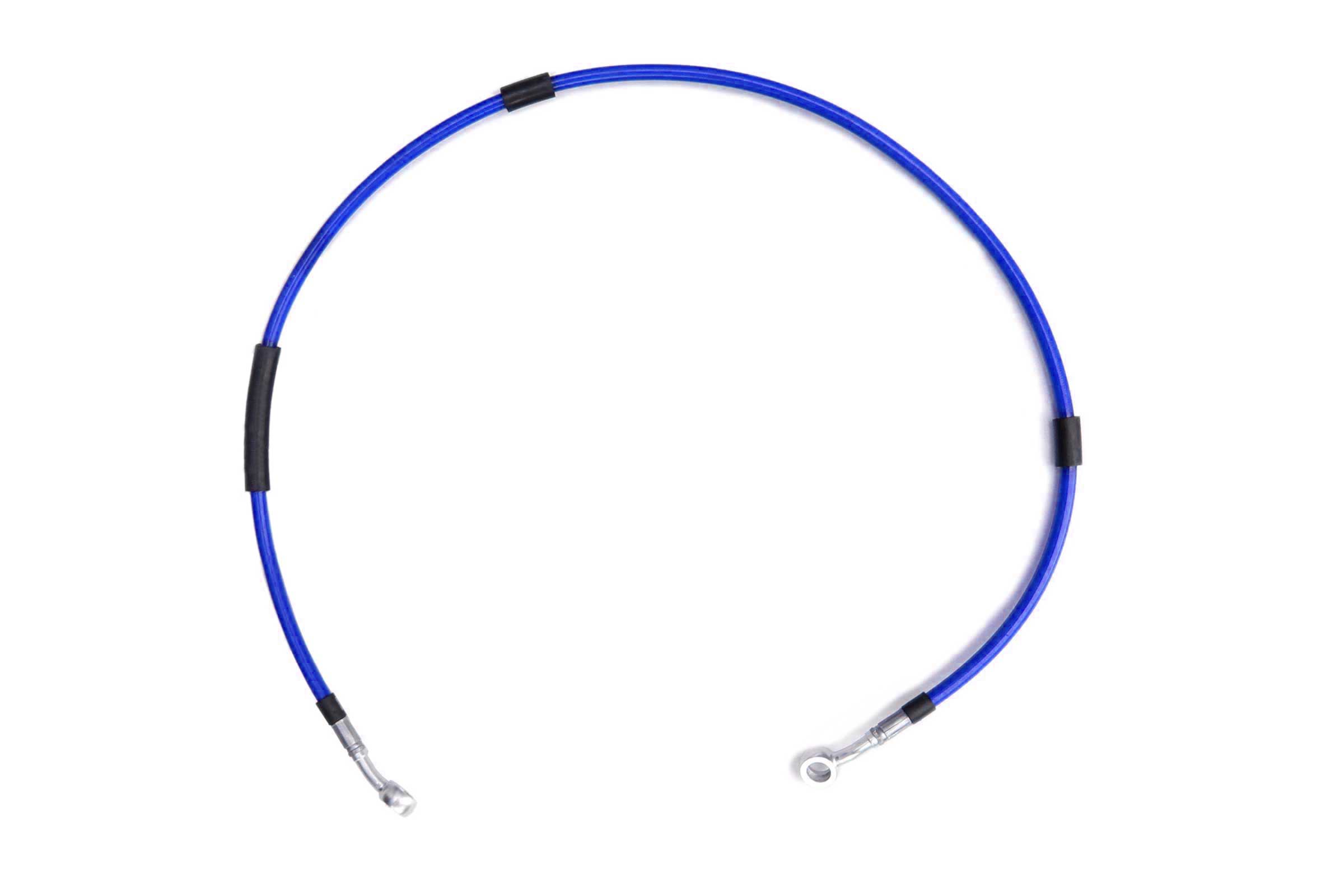 Steel braided brake line front, single disc, without ABS, Yamaha Tenere 700