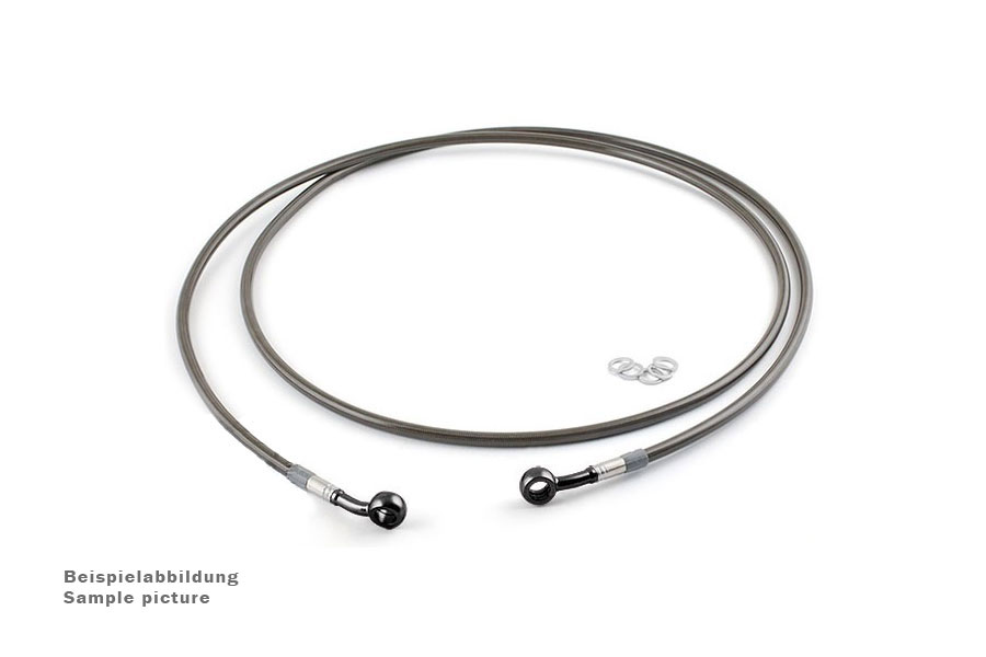 Carbonium braided brake hose Yamaha XT-660R