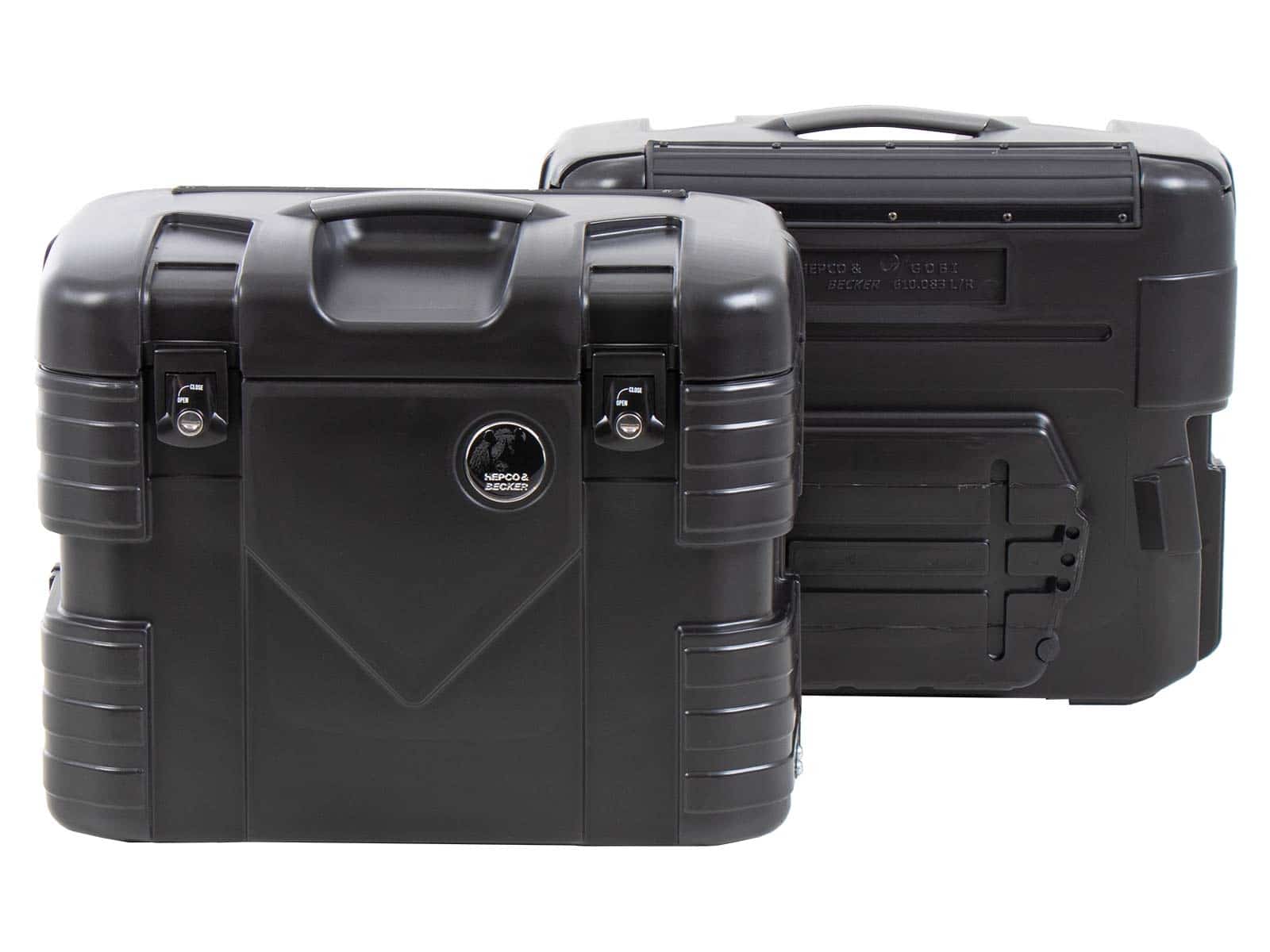 Hepco-Becker Gobi panniers, black