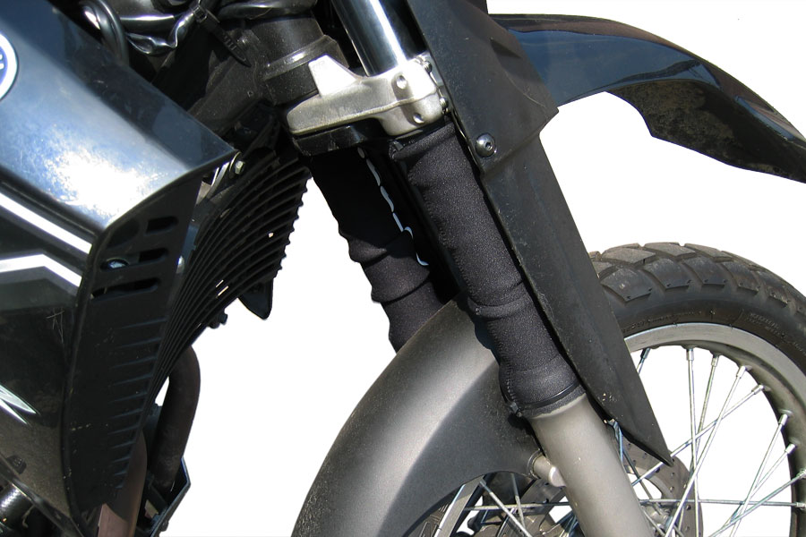 Neoprene fork protection