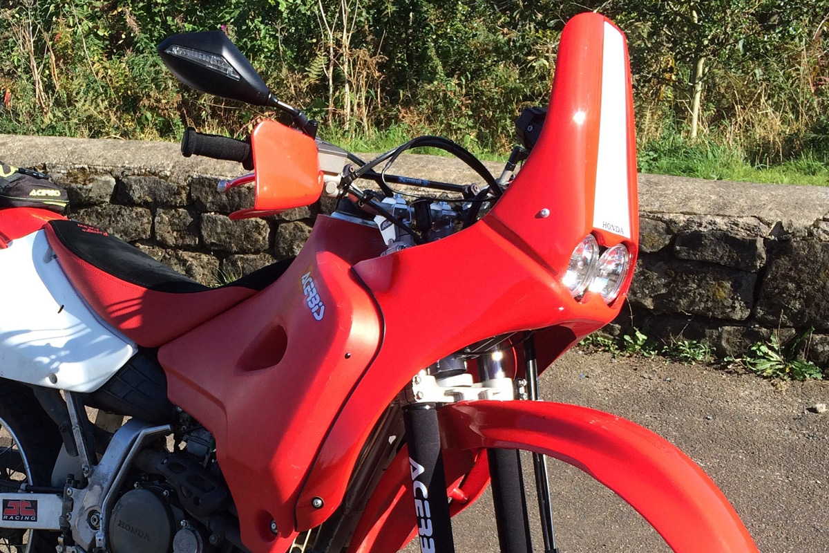 Xr650r Rally Build OTR Rally fairing kit Honda XR-650R | RV-OTR-XR650R