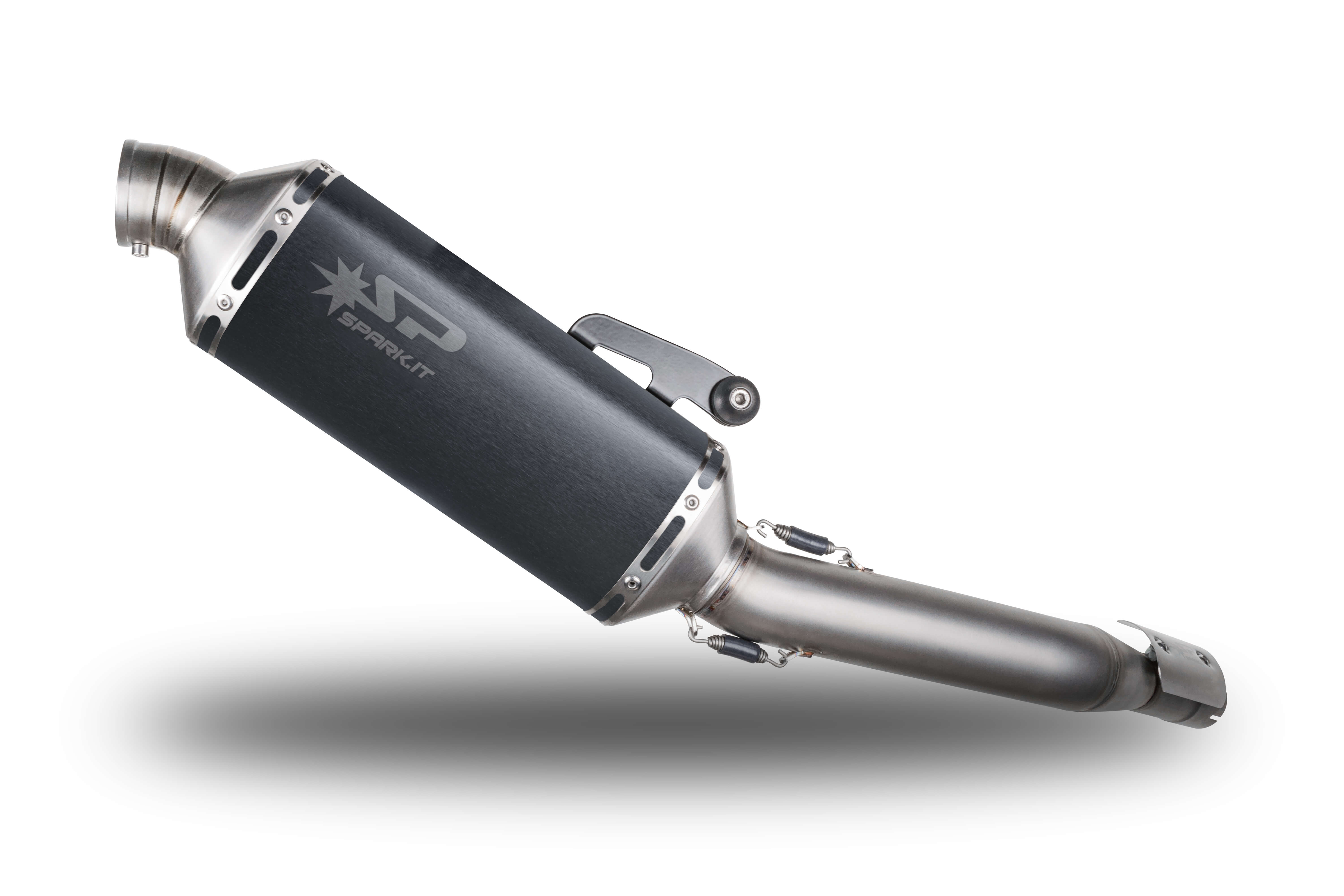 Spark Exhaust Dakar high Yamaha Tenere 700, Titanium black | SPA 