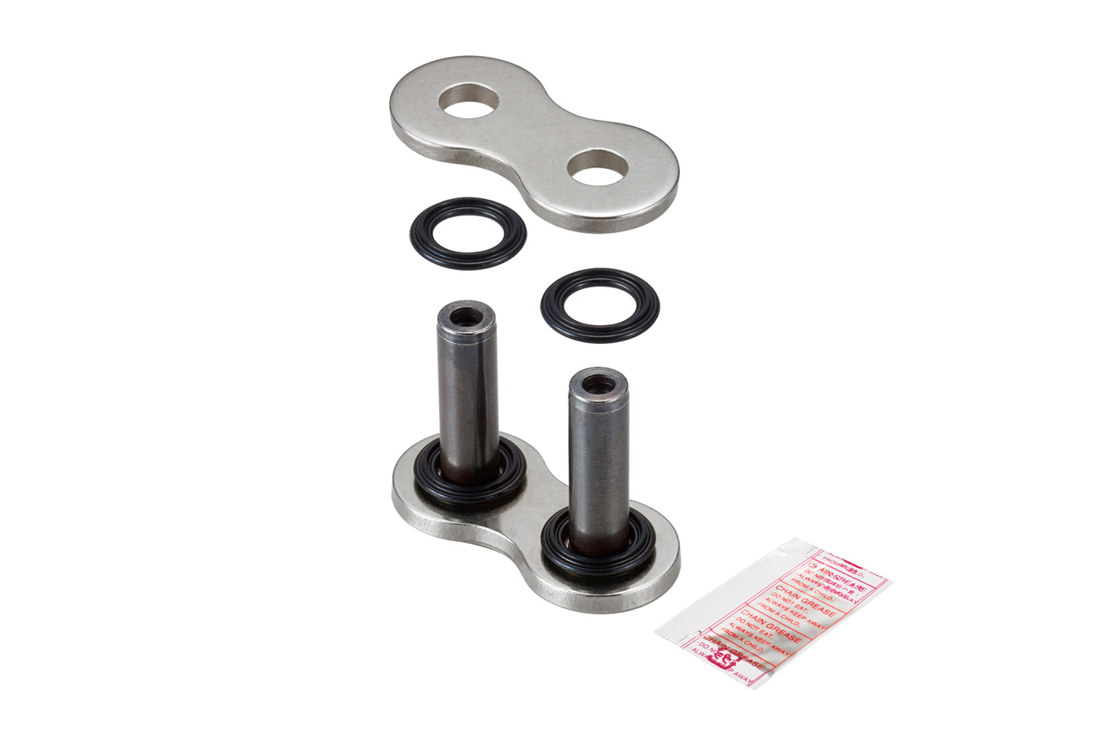 DID Chain link 525 VX3 hollow-rivet link, steel color