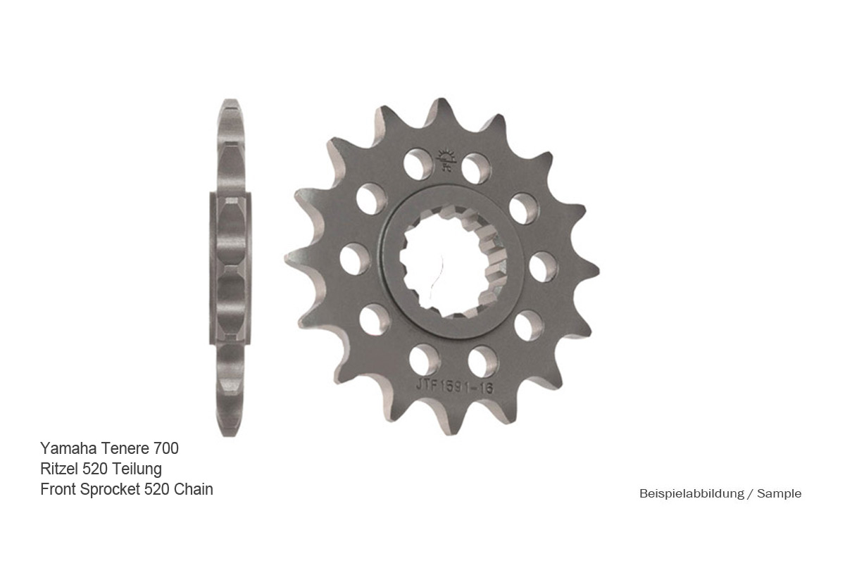 Front sprocket Yamaha Tenere 700 - 520 pitch Front sprocket Yamaha Tenere 700 - 520 pitch