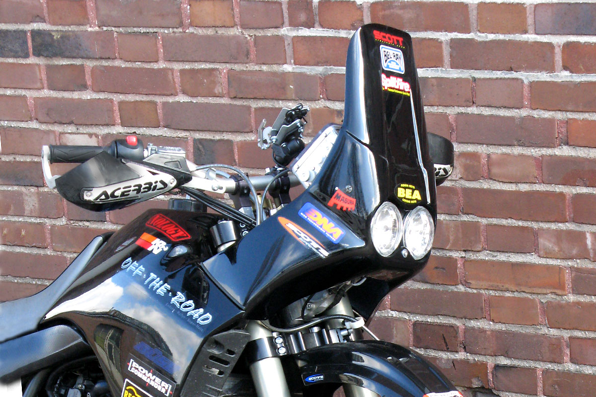 OTR Rally fairing kit Yamaha XT-660R/X for oem fuel tank