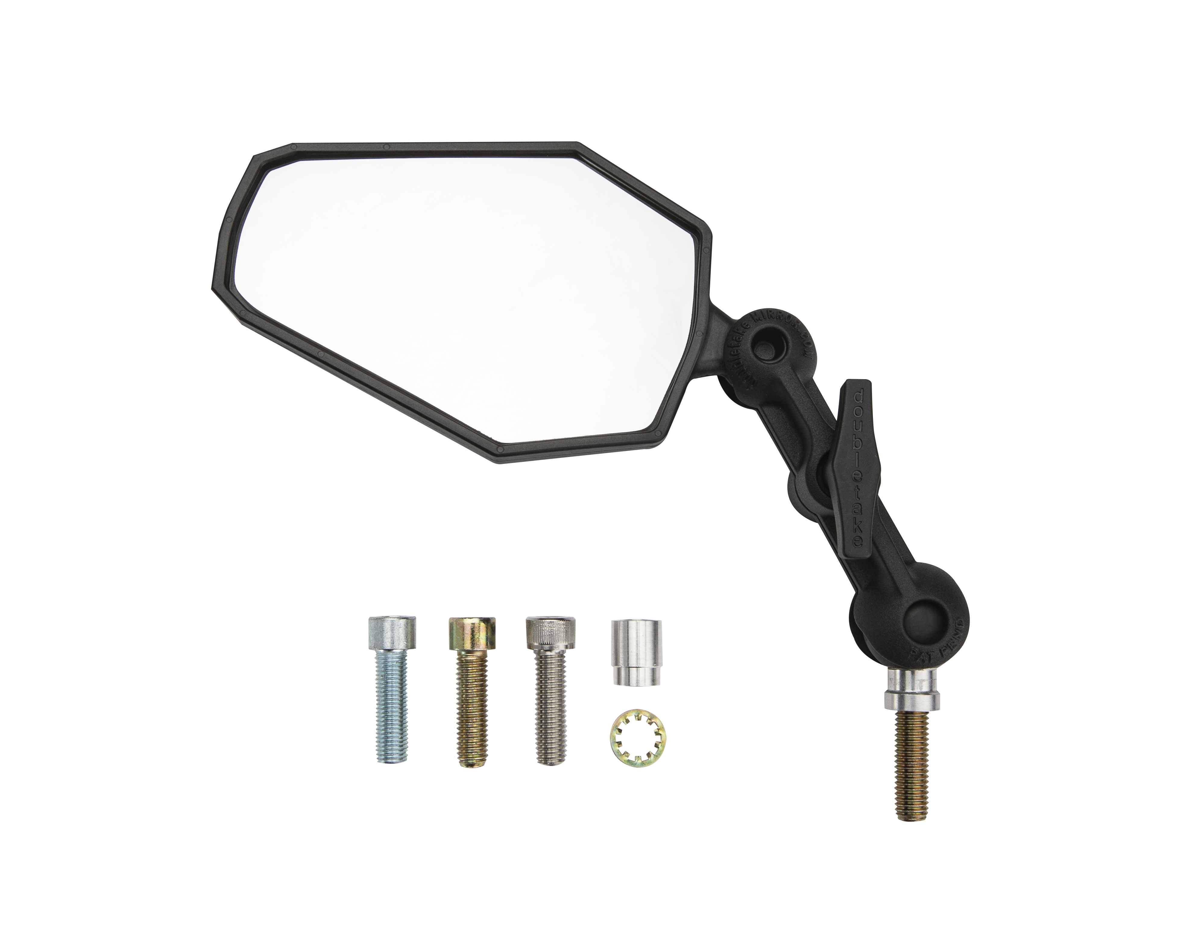 Mirror DoubleTake Adventure 2.0 Mirror Kit 3.5" (90 mm), for left or right side, M10 thread