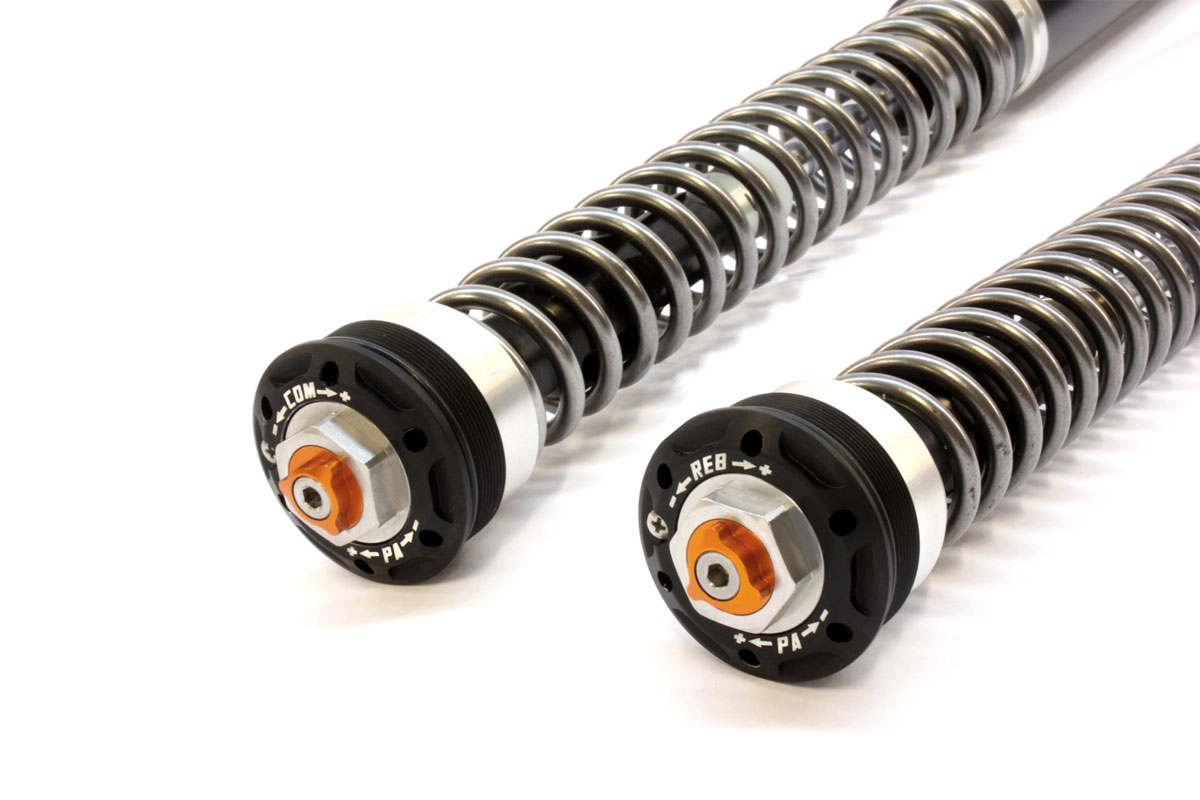 Tractive Suspension X-TREME PRO Closed-Cartridge Kit Yamaha Tenere 700, orange