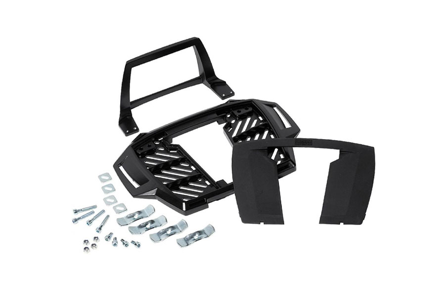 Hepco-Becker universal Alurack, black - Customer return